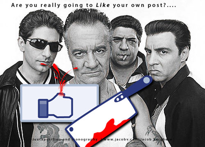 Are you really going to ‘like’ your own post?