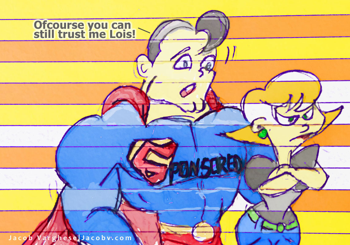 sponsored Superman