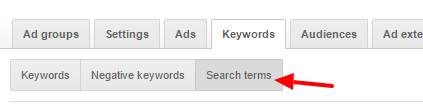 adwords-search-terms